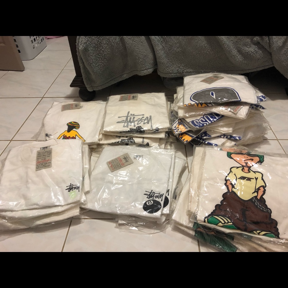 BUNDLE OF VINTAGE STUSSY SHIRTS ‼️READ DESCRIPTION